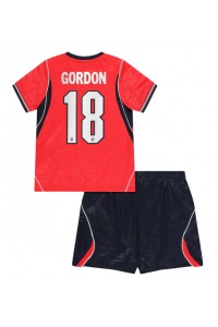 Englanti Anthony Gordon #18 Jalkapallovaatteet Lasten Vieraspeliasu MM-kisat 2026 Lyhythihainen (+ Lyhyet housut)